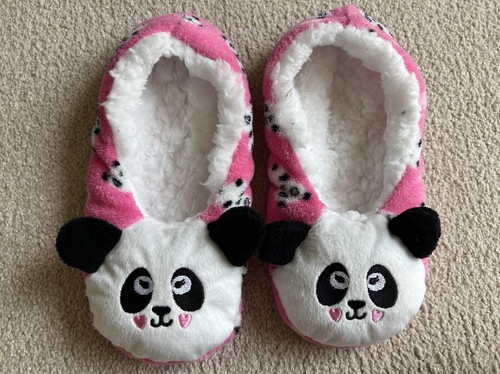 Panda rosa bianco - , pantofole