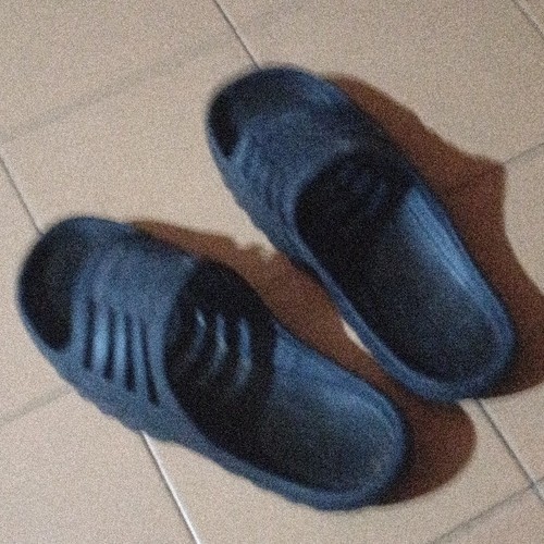 Pantofole uomo nere - , slip-on