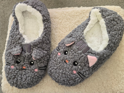 Nuove pantofole gatto - , peluche