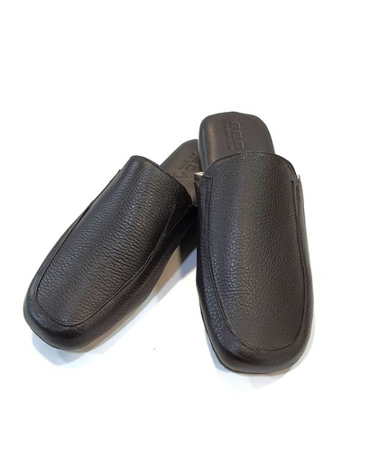 Pantofole uomo pelle geda - pelle,