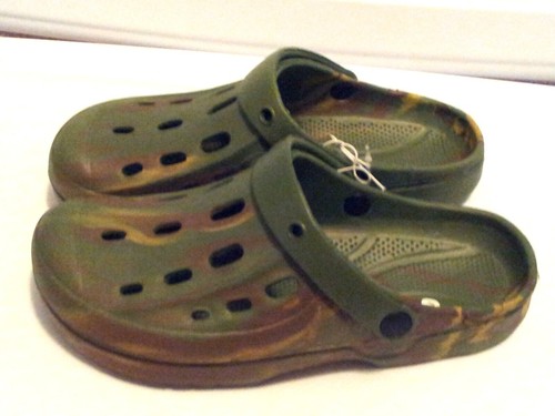 Zoccoli mimetici scarpe