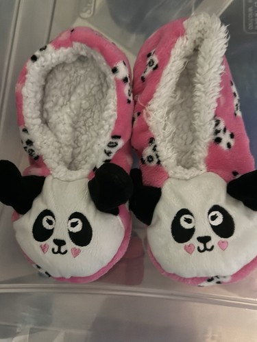 Panda rosa bianco - , pantofole