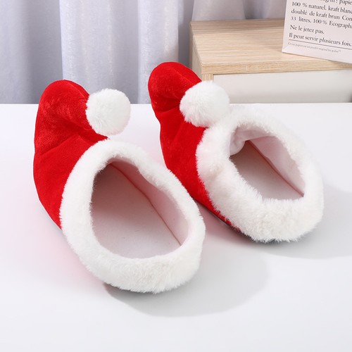 Pantofole natalizie rosso - pantofole,